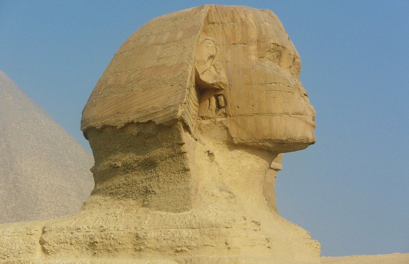 Descubren una nueva estatua de la Esfinge en la ciudad egipcia de Luxor