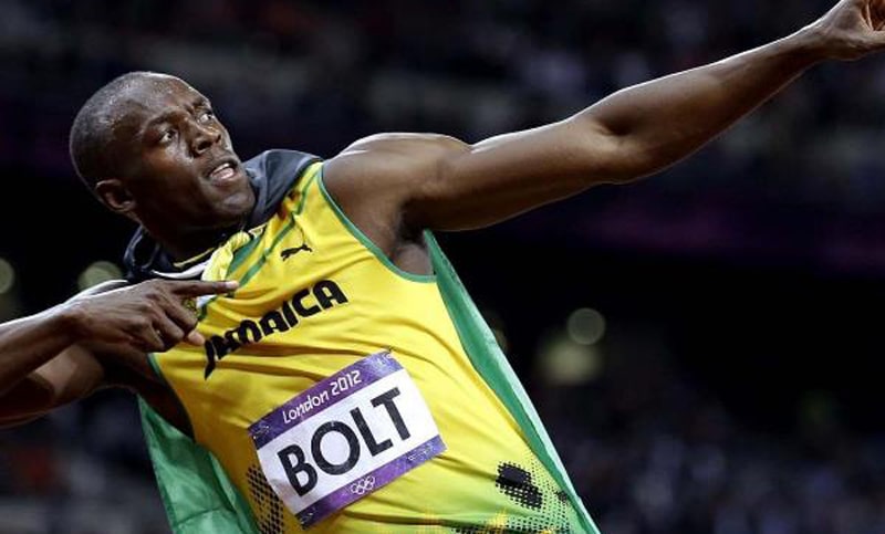 Usain Bolt marcó sus primeros dos goles como futbolista profesional