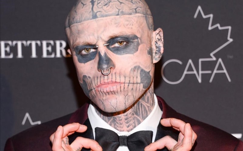 Zombie Boy El Modelo Más Tatuado Del Mundo Se Suicidó A Los 32 Años