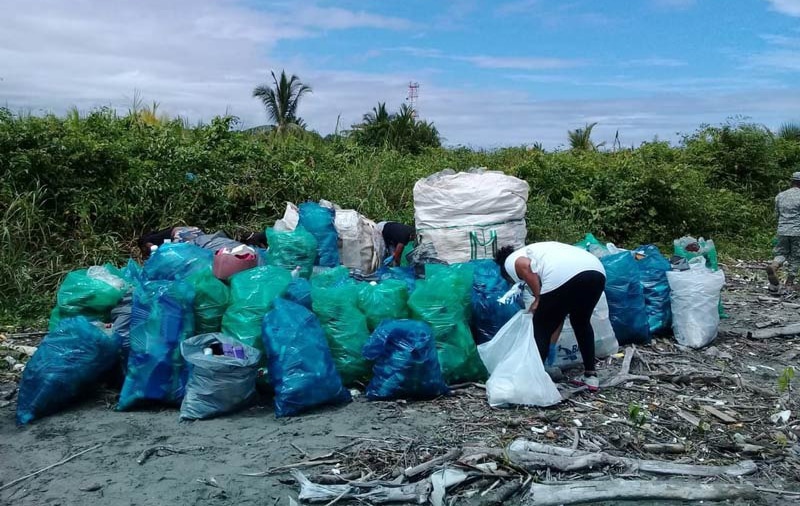 Una tonelada de residuos sólidos fueron recogidos en Punta Soldado, Buenaventura