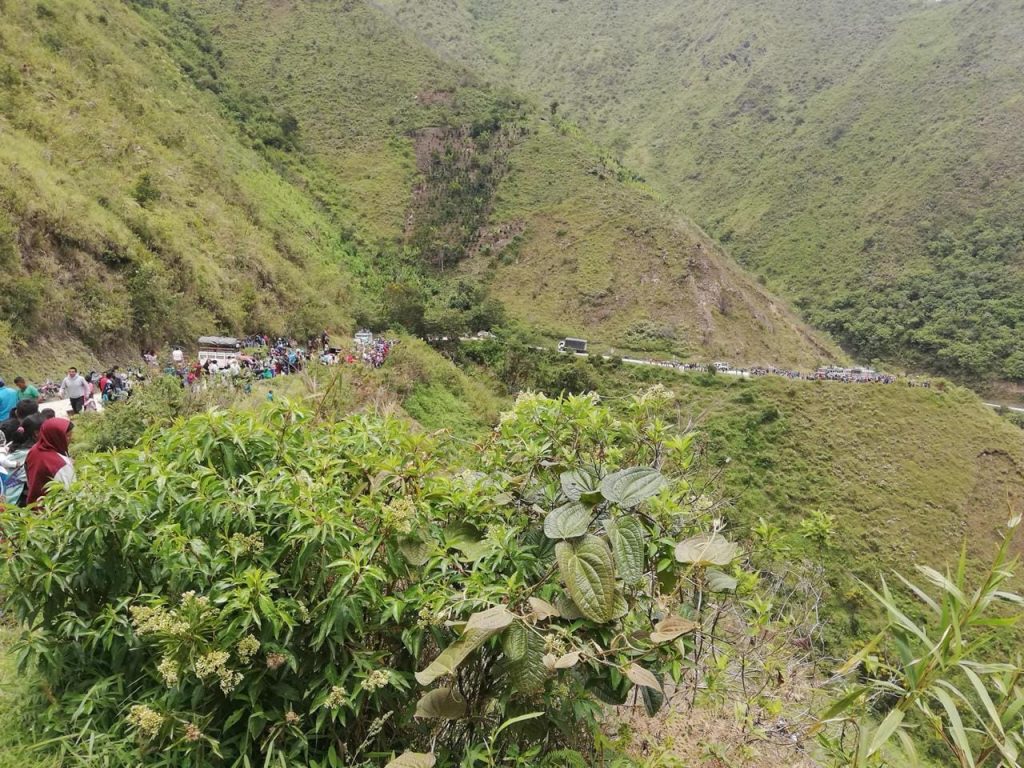 Seis muertos y 10 heridos dejó accidente de tránsito en zona rural de Páez, Cauca