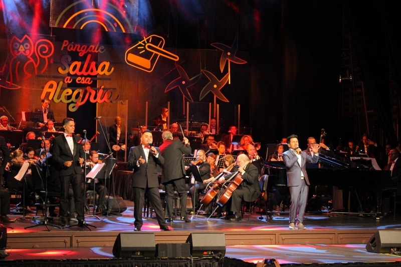 Con clásicos de la salsa se vivió concierto del lanzamiento de la 61 Feria de Cali