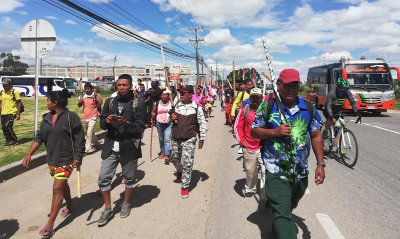 Indígenas del Chocó viajan a Bogotá para denunciar amenazas de grupos armados