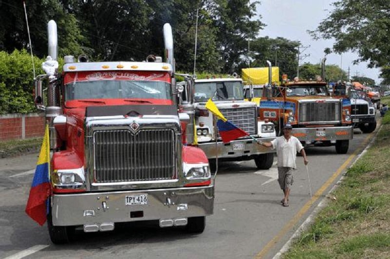 Valle del Cauca se uniría al paro camionero que inicia este viernes en Colombia