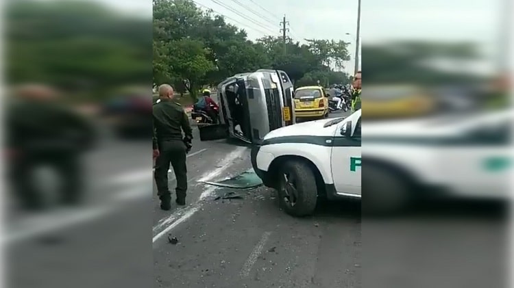 Un muerto y un herido en por accidentes en Autopista Suroriental de Cali