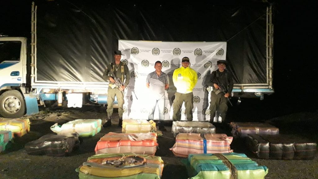 Incautan 585 kilos de marihuana tras varios operativos en Valle y Nariño