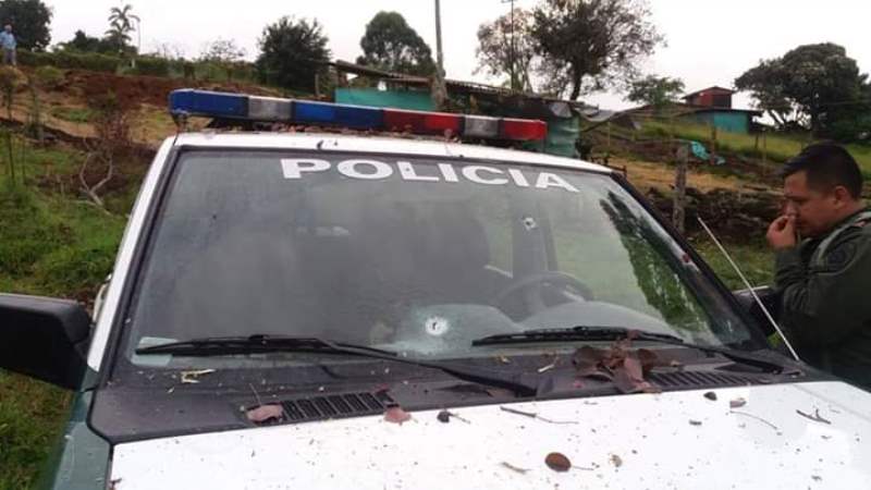 Un uniformado herido dejó ataque a patrulla de la Policía en Morales, Cauca