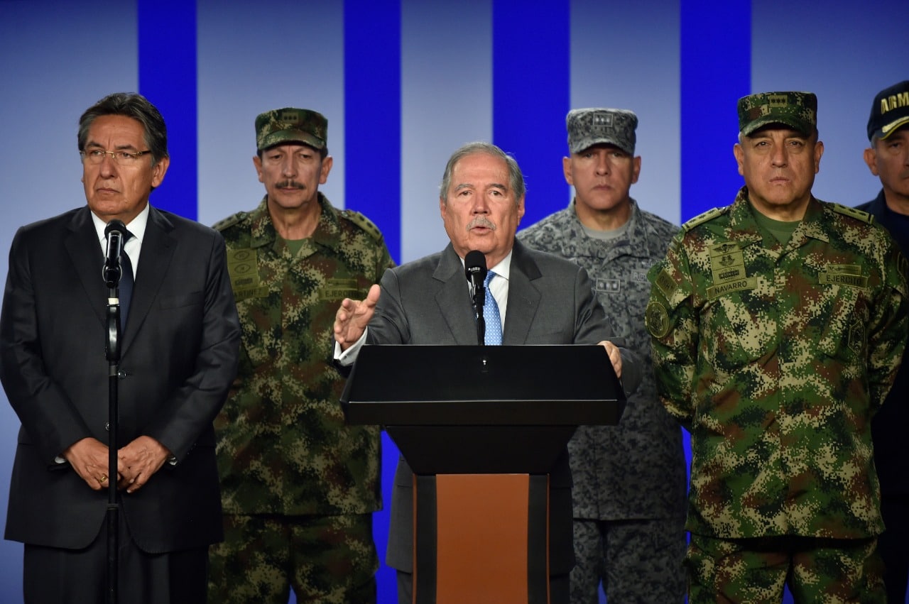 Autor de atentado en Bogotá pertenece al ELN desde 1994: Ministro de Defensa