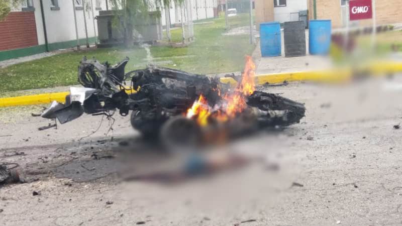 Conductor kamikaze habría ingresado a la fuerza a Escuela de Policía de Bogotá