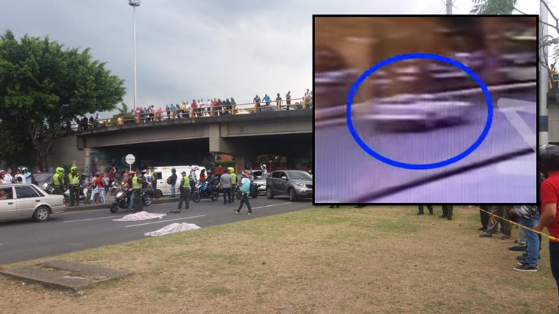 Video: revelan momento exacto de accidente donde murieron madre e hija en la Autopista