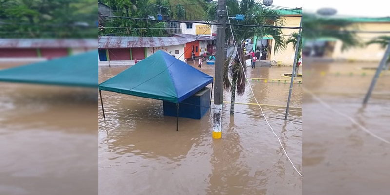 Emergencia en Chocó por el desbordamiento de cinco ríos