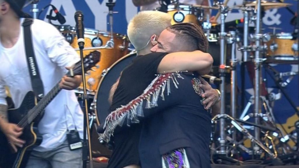 En el ‘Venezuela Aid Live’, Chino y Nacho se reconciliaron tras un año de diferencias