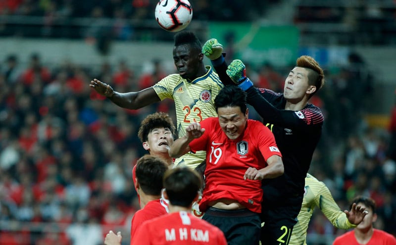 Selección Colombia perdió 2-1 frente a Corea en amistoso FIFA en Seúl