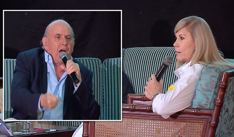 ¡Se dijeron de todo! Armitage y Dilian Francisca Toro discutieron por el deporte en Cali