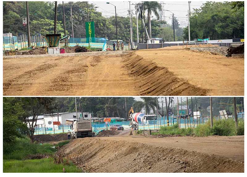 Casi lista estructura metálica de nuevos puentes de vía Cali-Jamundí, obra va en el 26%