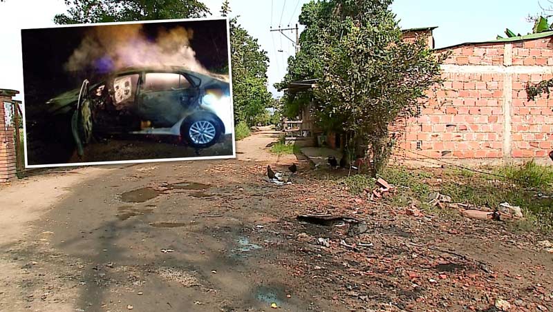 Relato de bomberos de Jamundí sobre hallazgo de mujer calcinada en lujoso carro