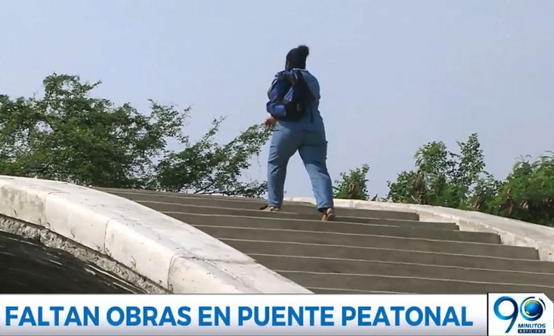 Denuncian abandono e inseguridad en varias zonas de obras del Parque Lineal de Cali