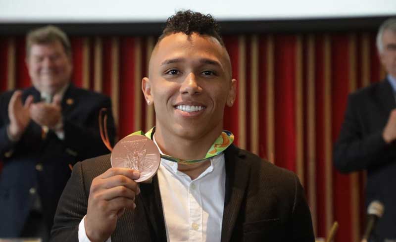 Tres años después, Luis Mosquera recibió medalla de los Juegos Olímpicos 2016