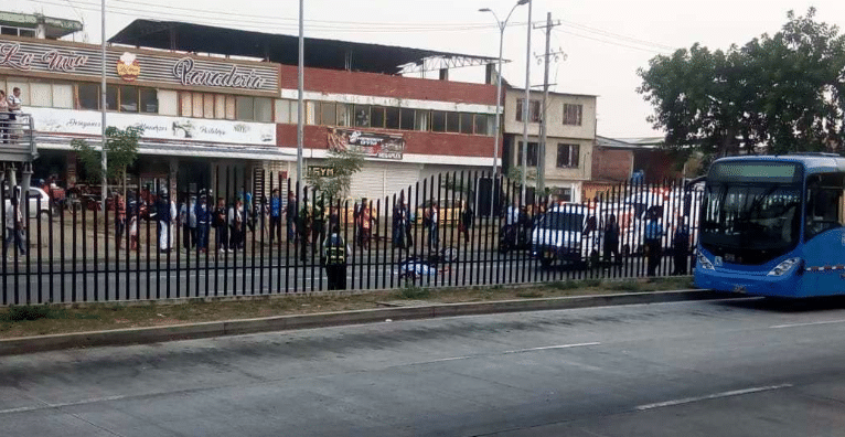 Motociclista murió en accidente de tránsito cerca a la estación Paso del Comercio