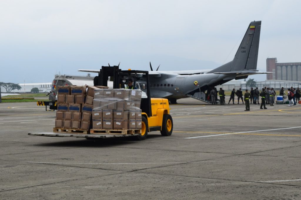 Desde Cali coordinan envío de ayuda humanitaria a zonas afectadas por bloqueo en Cauca