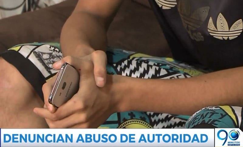 Con pruebas, joven en Cali denuncia abuso de autoridad por parte de la Policía