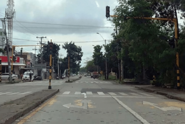 Contingencia en red semafórica de Cali por hurto de 60 metros de cable
