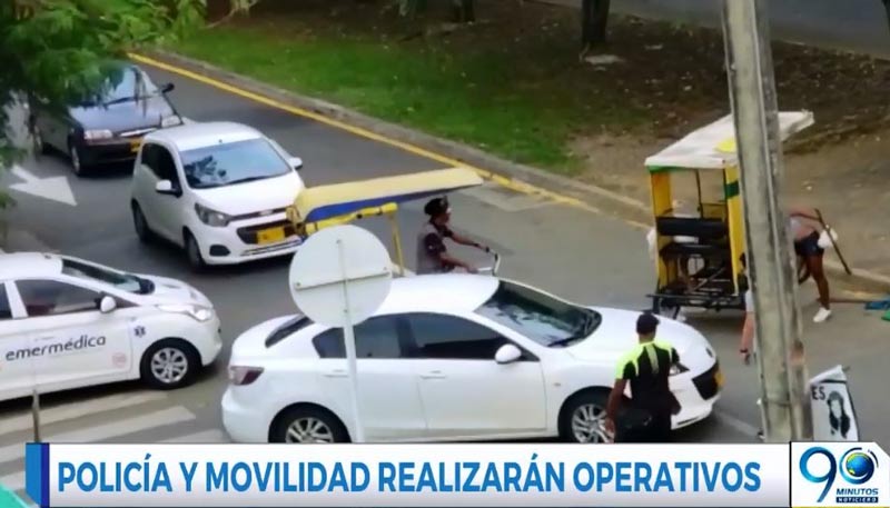 Vecinos de Valle del Lili denuncian riñas e impudencias en la vía por parte de bicitaxistas