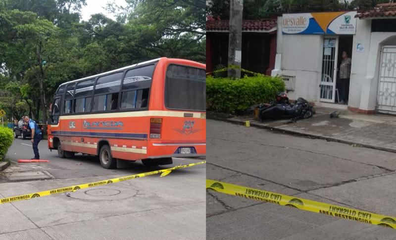 Accidente de tránsito deja una motociclista muerta en barrio Pampalinda, sur de Cali