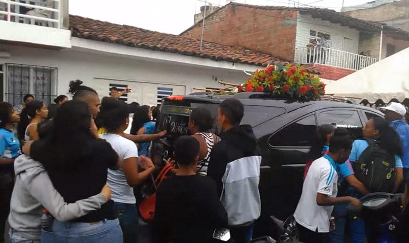 Madre de futbolista Leidy Asprilla vivía en Chile y llegará hoy al Valle para su entierro