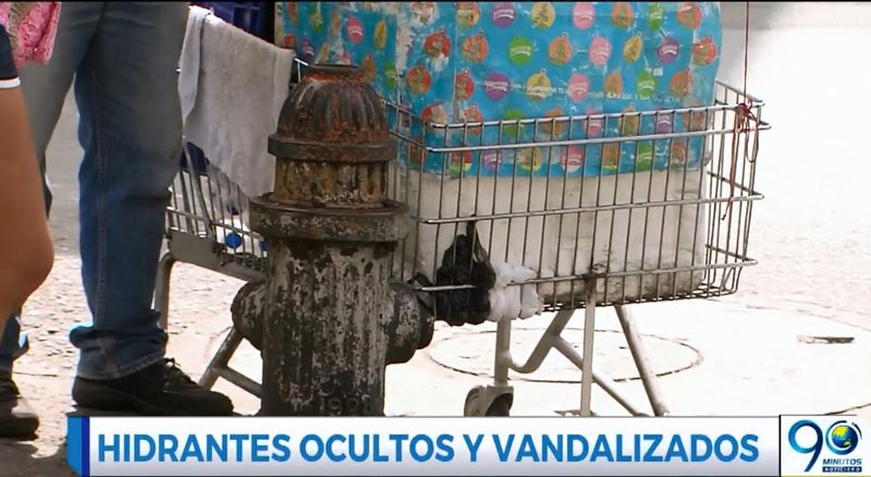 Vandalismo en hidrantes de Cali estaría dificultando la atención de incendios