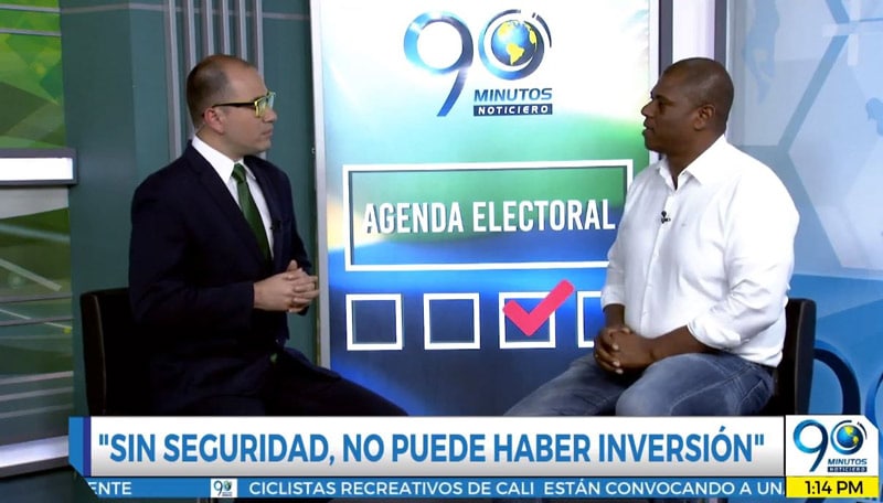 Agenda Electoral 90 Minutos: Danis Rentería, candidato a la Alcaldía de Cali