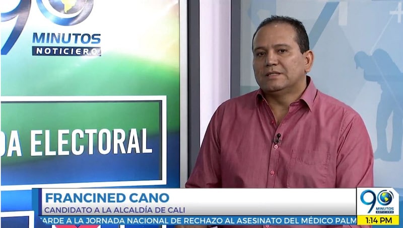 Agenda Electoral 90 Minutos: Francined Cano, candidato a la Alcaldía de Cali