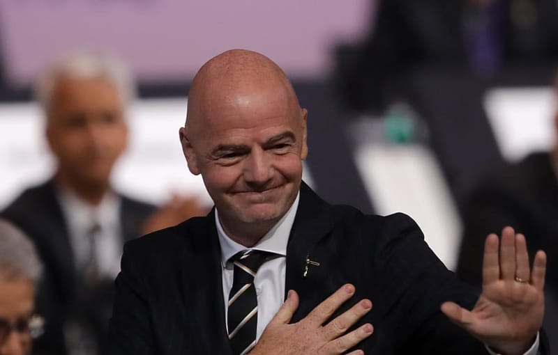 El suizo Gianni Infantino fue reelegido como presidente de la FIFA