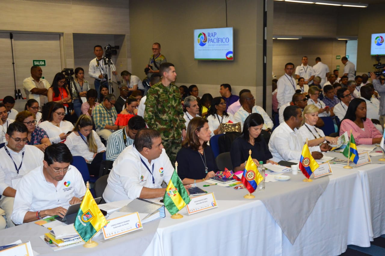 Gobernadores del Pacífico firmaron pacto para la ejecución de proyectos que beneficien el territorio