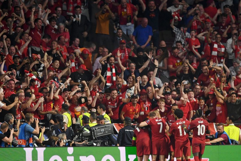 Liverpool es campeón de la Champions League al derrotar 2-0 al Tottenham