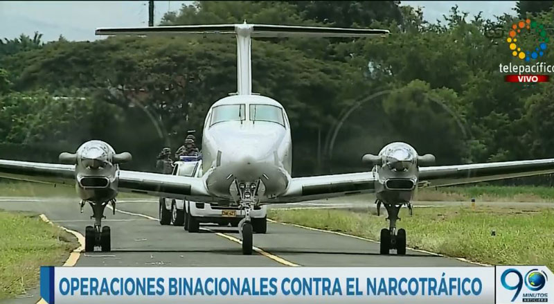Así son los operativos entre Ecuador y Colombia para luchar contra el narcotráfico