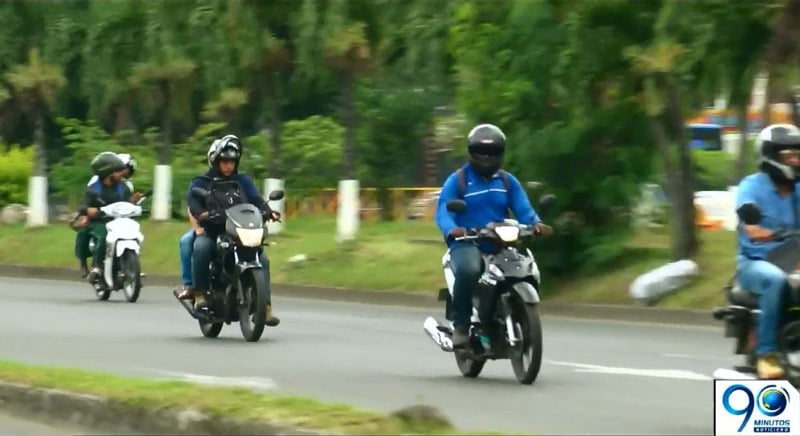 Crece rechazo en Cali tras anuncio de fin a restricción de parrillero hombre en moto