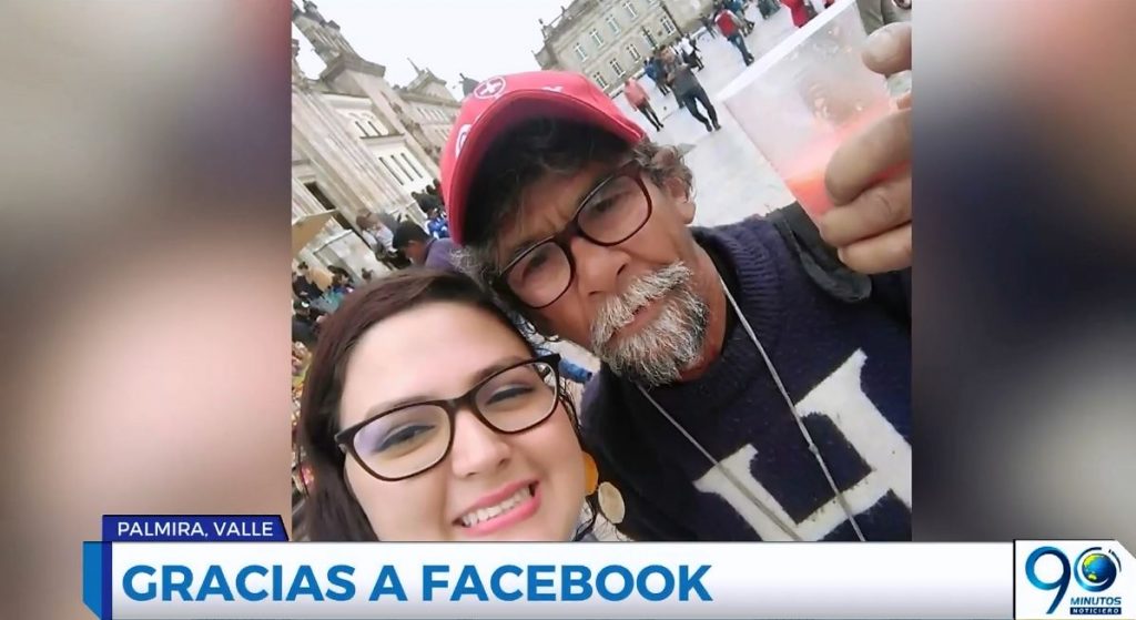 Por una selfie en Facebook, familia en Cali encontró a su ser querido luego de 42 años