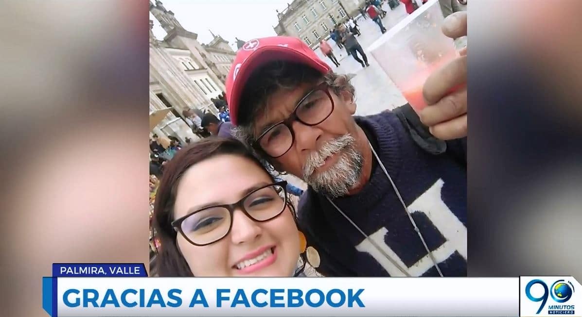 Por una selfie en Facebook, familia en Cali encontró a su ser querido luego de 42 años
