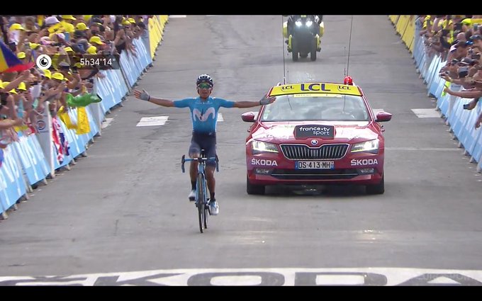 ¡Triunfa Nairo Quintana! El ciclista ganó en la gran etapa del Galibier en el Tour