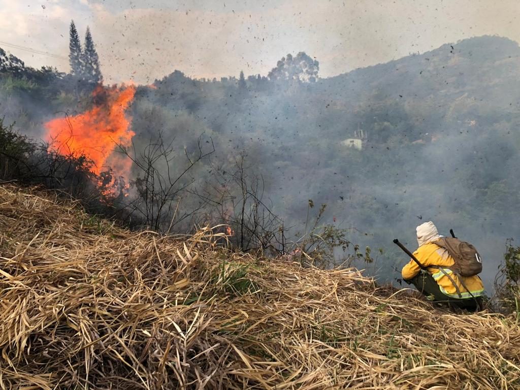 Alcalde de Yumbo activa alerta amarilla por incendio forestal en Dapa