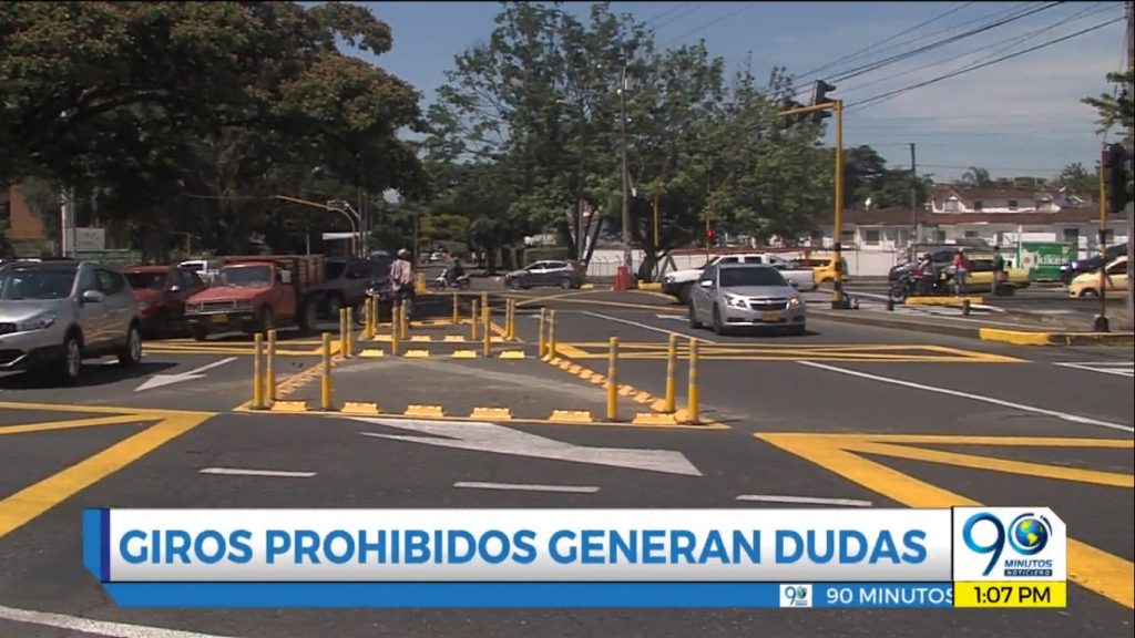 Caleños siguen sin intender prohibición de giros a la izquierda en calles 13 y 16 con 100