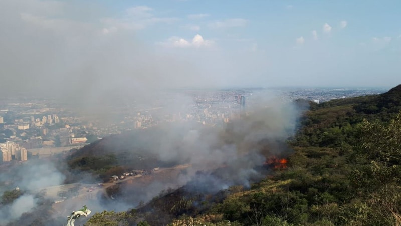 Tras seis días, logran controlar incendio forestal en Dapa que dejó cientas de hectáreas afectadas