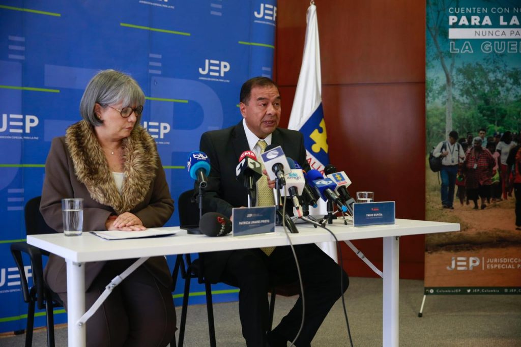 JEP recibió 733 solicitudes de terceros que quieren acogerse al Tribunal