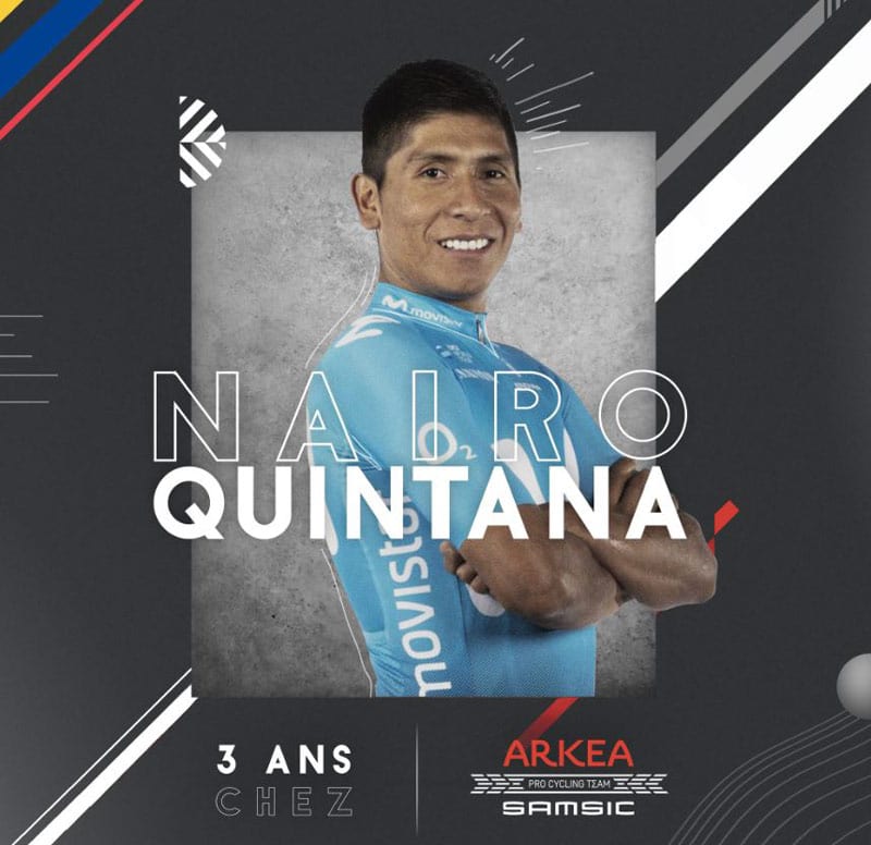 Fin al misterio: Nairo Quintana confirmó su salida de Movistar y ya se conoció su nuevo equipo