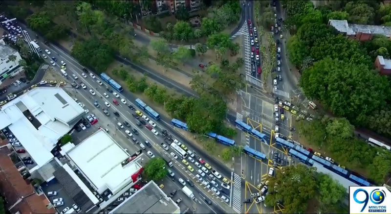 Secretaría de Movilidad explicó qué giros fueron prohibidos en la Calle 13 con Carrera 100