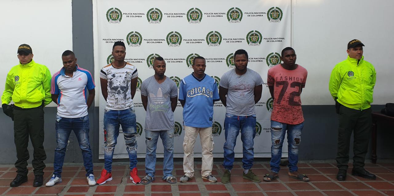 Fueron capturados seis integrantes de la banda delincuencial 'Los Misisipi'
