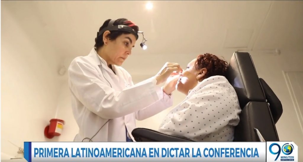 Caleña, primera latinoamericana en dictar conferencia de Academia Europea en cirugía plástica facial