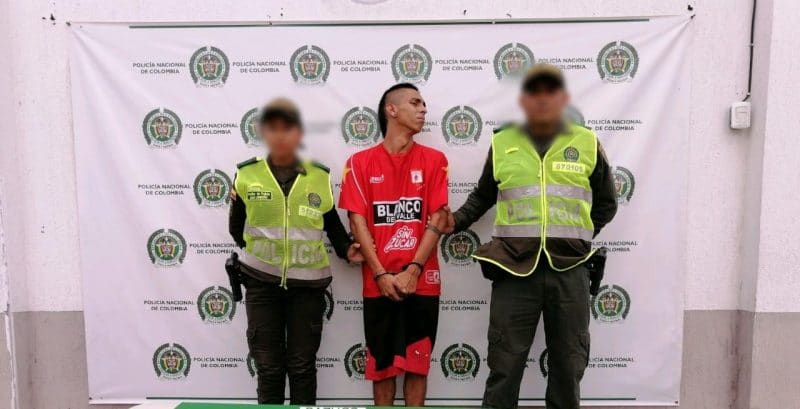 Capturado en flagrancia hombre que llevaba cerca de 22 gramos de cocaína en Tuluá