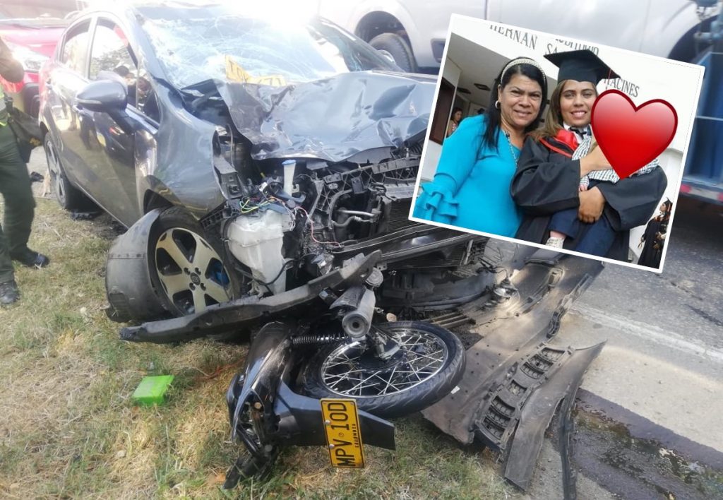 Aparatoso accidente de tránsito cobró la vida de madre e hija en vía Mediacanoa - Buga